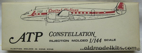 ATP 1/144 Lockheed Constellation - Capitol Airlines, 049CA plastic model kit